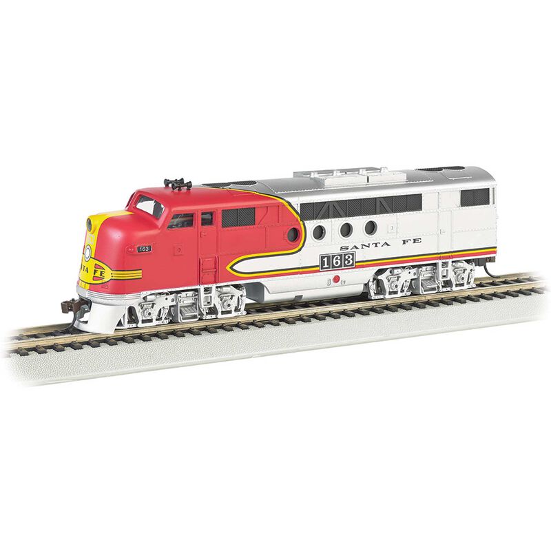 HO EMD FT-A Locomotive with DCC & Sound, Santa Fe Warbonnet