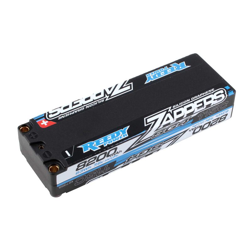 7.6V 8200mAh 2S 115C Zappers SG4 Stick HV-LiPo Battery