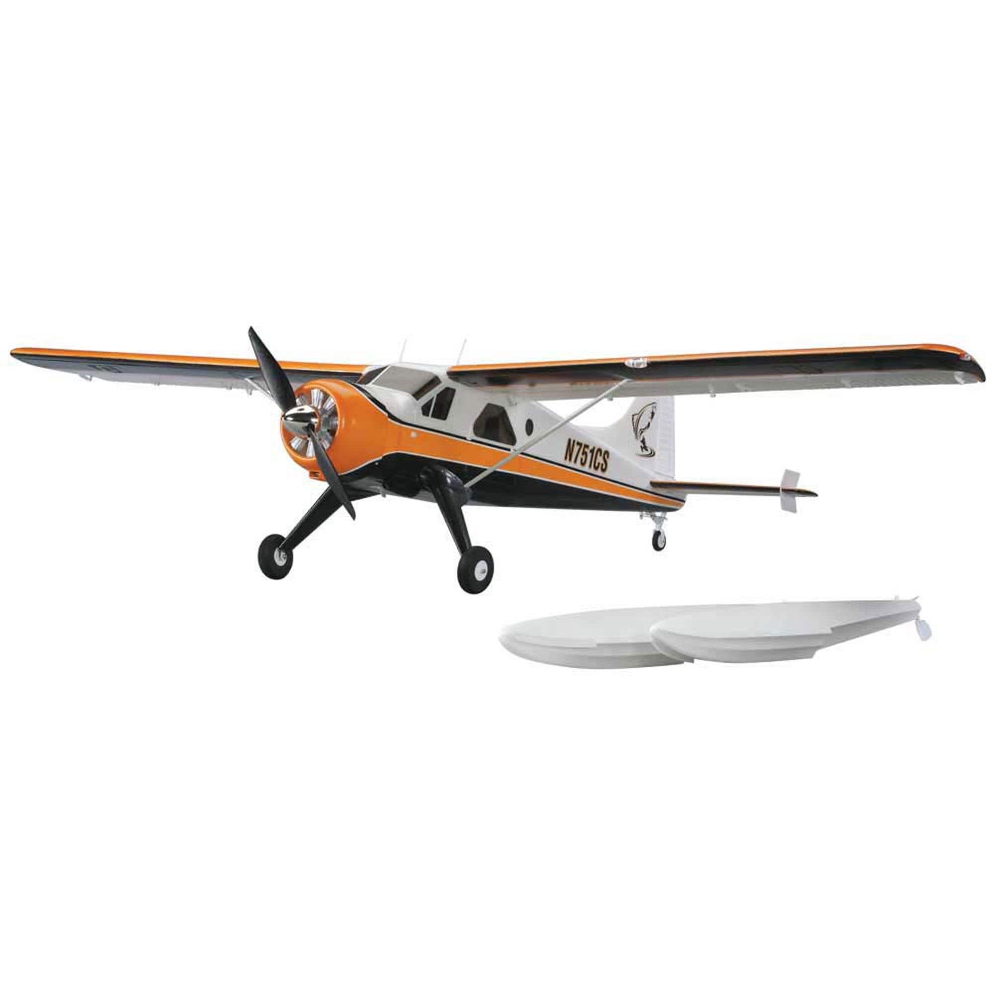Flyzone DHC-2 Beaver Select Scale EP Tx-R 59.5