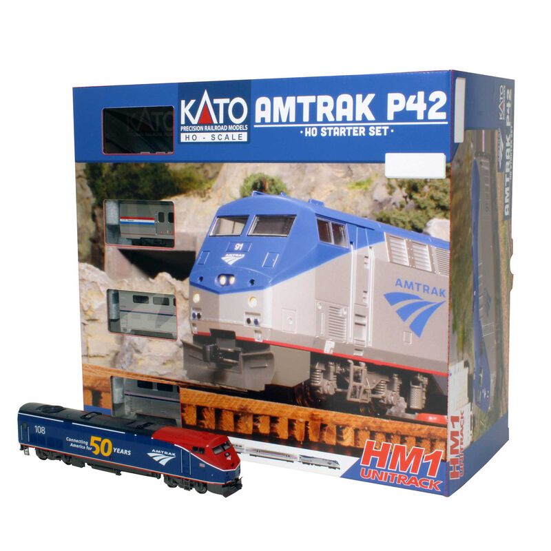 HO P42 Starter Set, Amtrak Phase VI #108