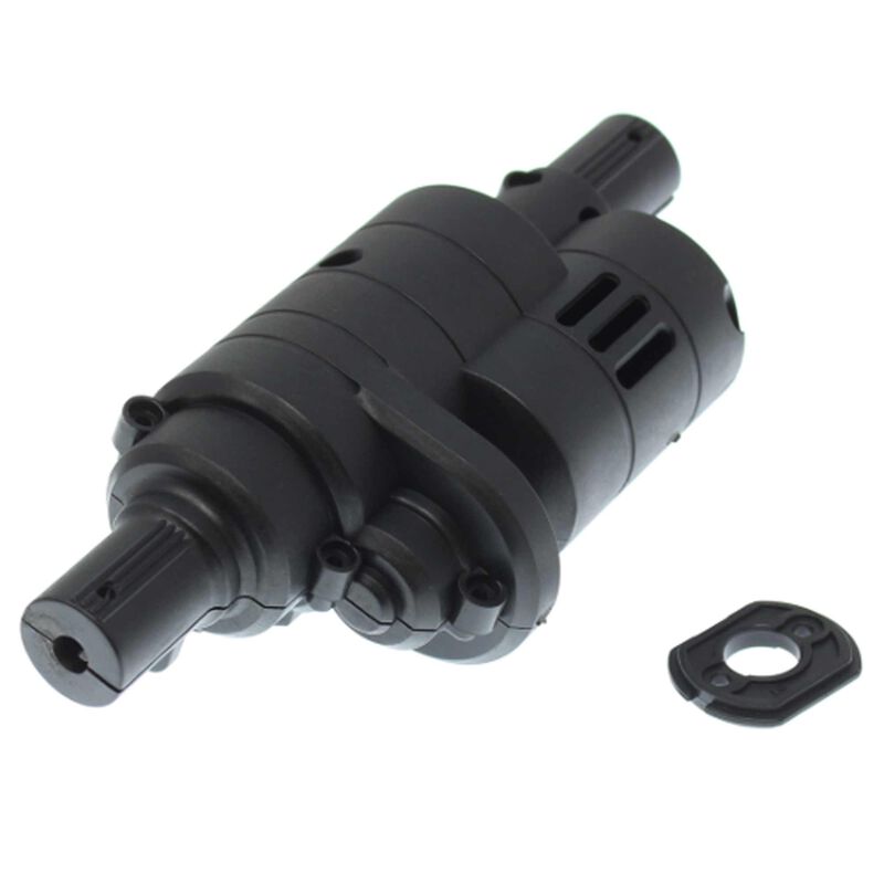 Axle Housings and Motor Mounting Guard, 1/10 Redcat Ridgerock