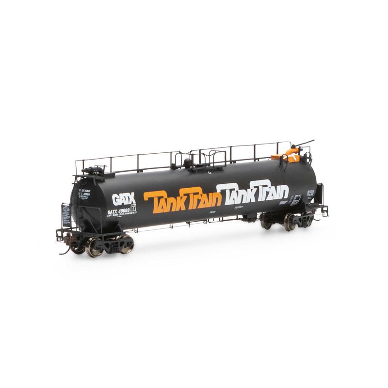 HO TankTrain Intermediate,GATX/Orange Letter#48668