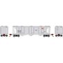 N PS-2 2893 3-Bay Covered Hopper, MILW #98022