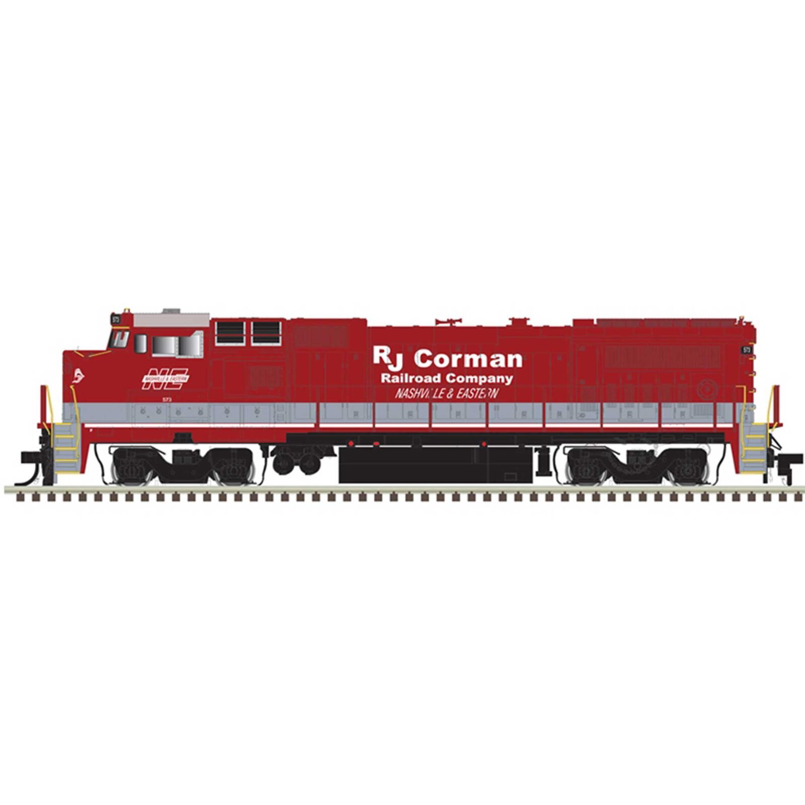 N Dash 8-40 B/BW Loco RJ Corman 573