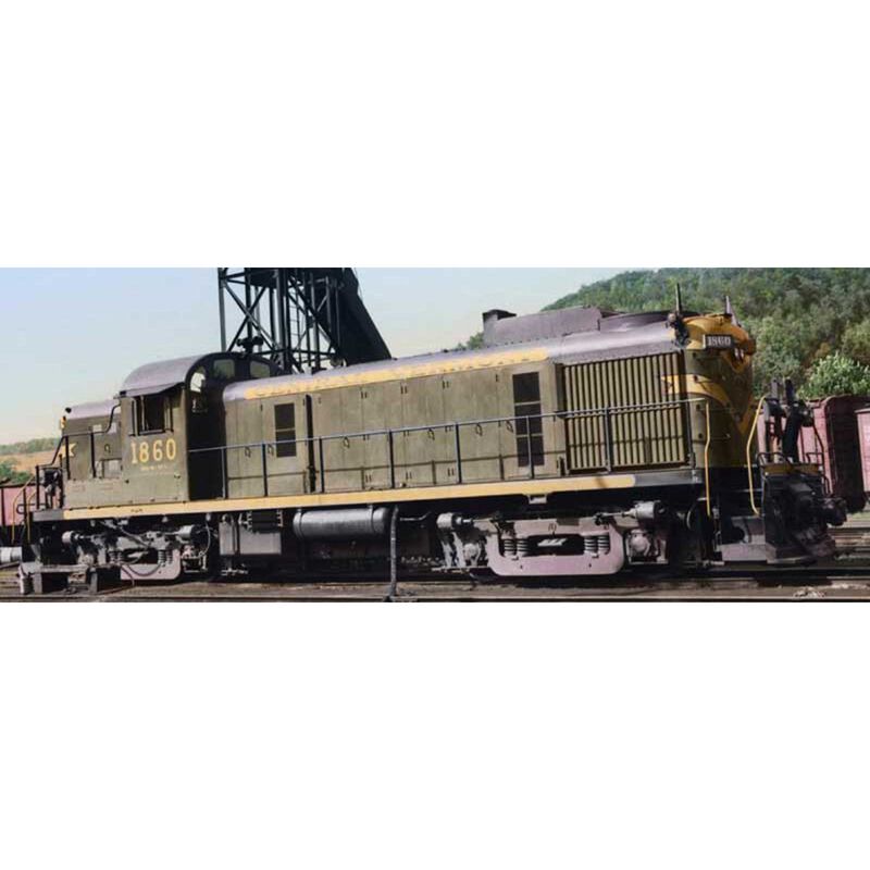 HO RS3 w DCC & Sound CV #1860