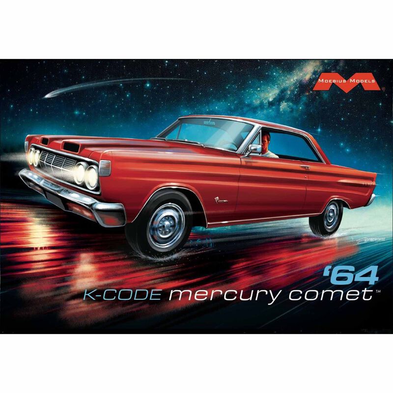 1/25 1964 K-Code Mercury Comet Model Kit
