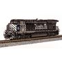 N GE ES44AC Locomotive, Zebra Stripe, Paragon4, ATSF #785