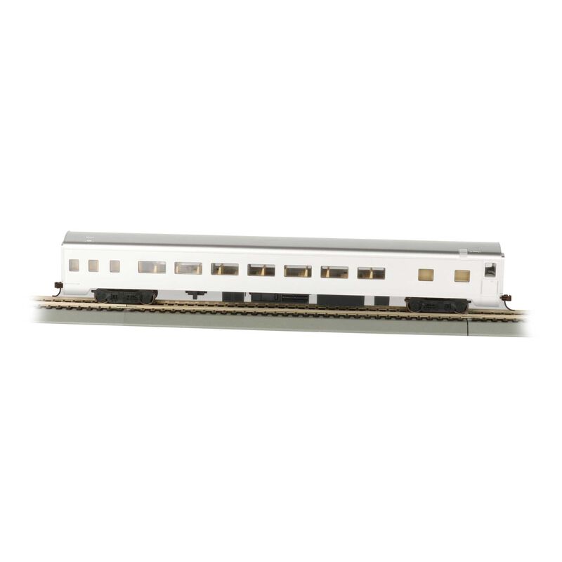 HO 85' Smooth Side Coach Undecorated Aluminum