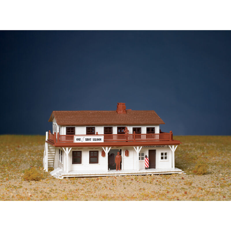 HO Snap KIT Saloon and Barber Shop