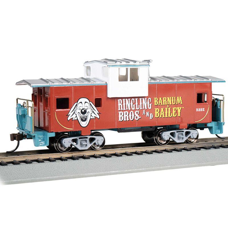 HO RINGLING BROS WIDE-VISION CABOOSE