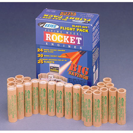 24 Pack for sale online Estes Blast off Flight Pack of Model Rocket Engines 