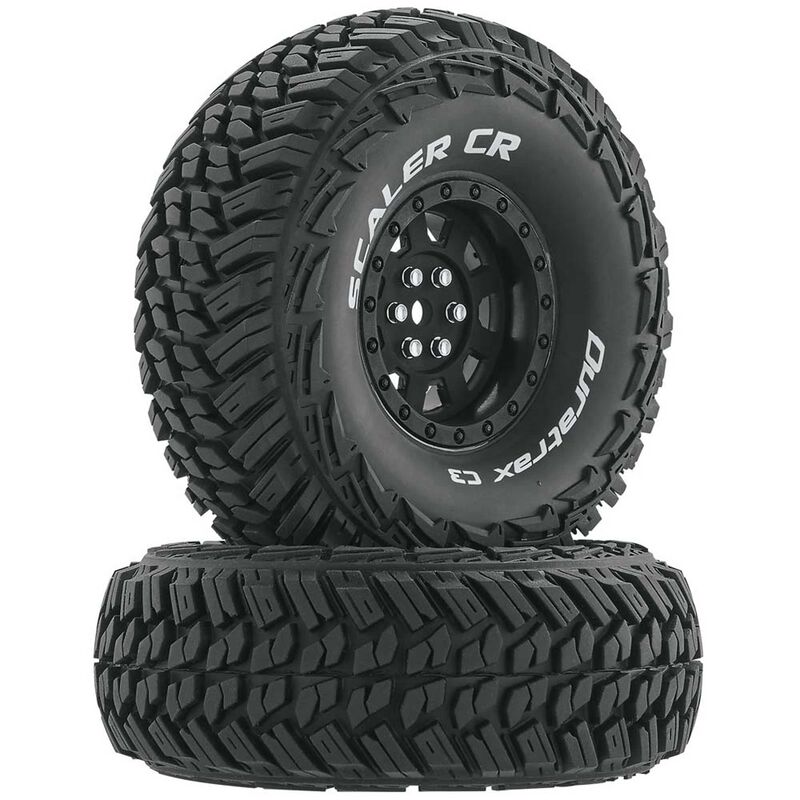 Scaler CR C3 Mounted 1.9" Crawler Tires, Black (2)