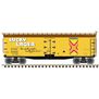 HO 40' Wood Reefer LuckyLager 60197, Yellow/Brown/Red/White