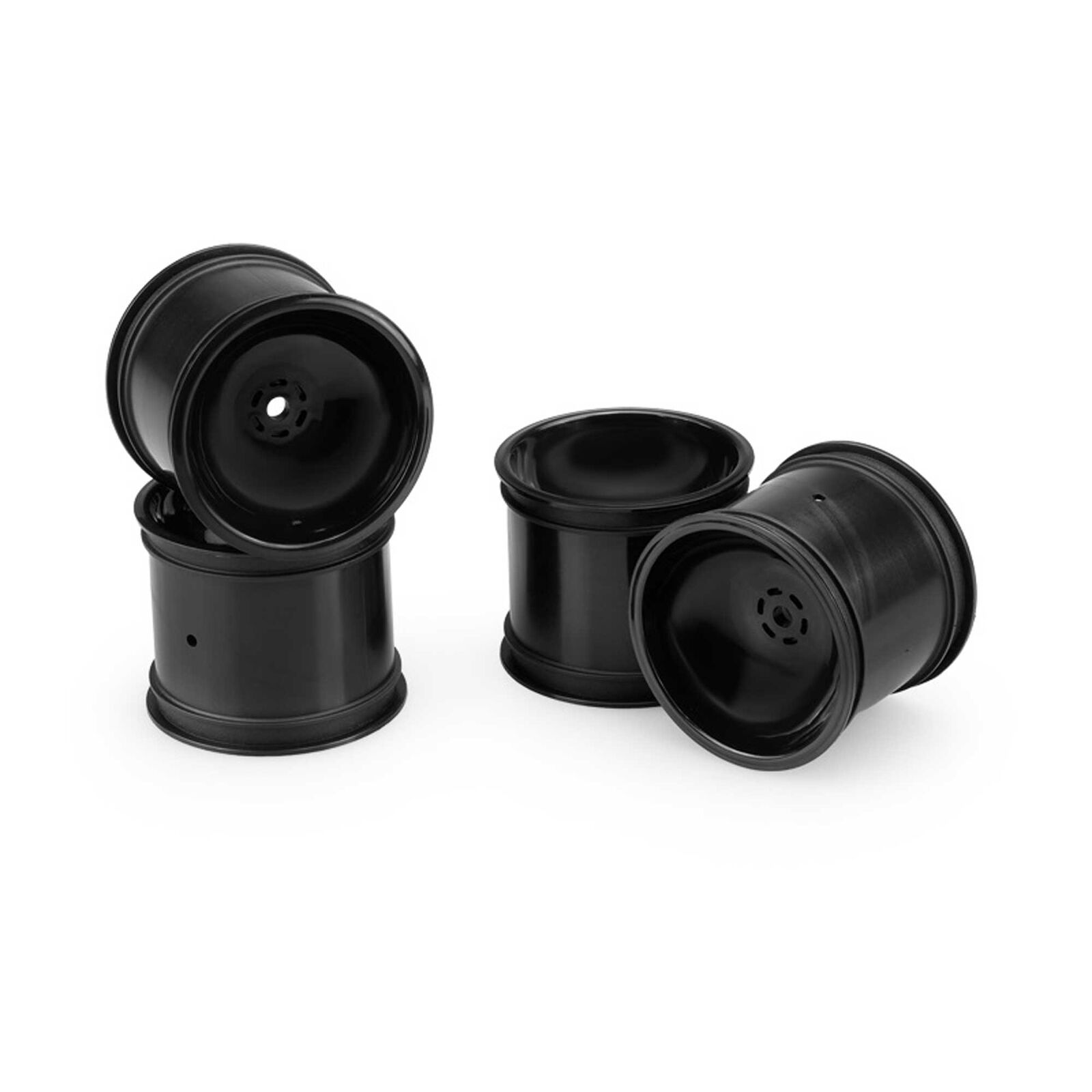 Super Dish 2.2" Rear Wheels, Black (4)