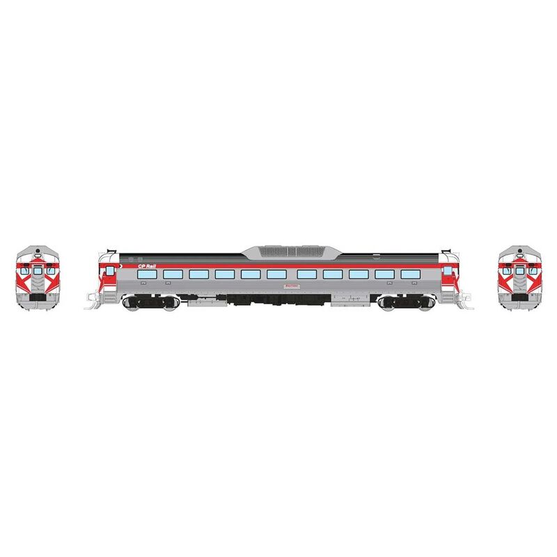 N Budd RDC-1 (Ph 2) (DC/DCC/Sound): CP Rail - Action Red