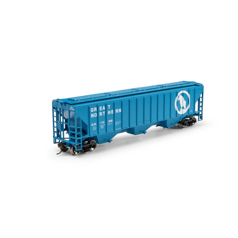 Athearn HO ATH PS 4740 Covered Hopper, GN #172388