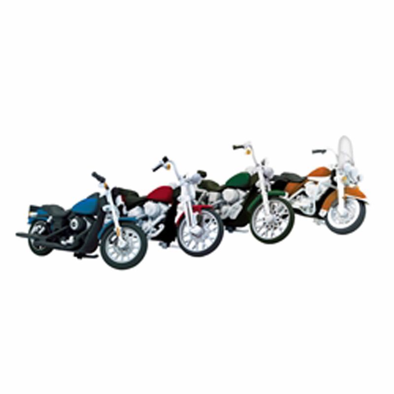 O Scale Motorcycle Set (4)
