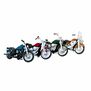 O Scale Motorcycle Set (4)
