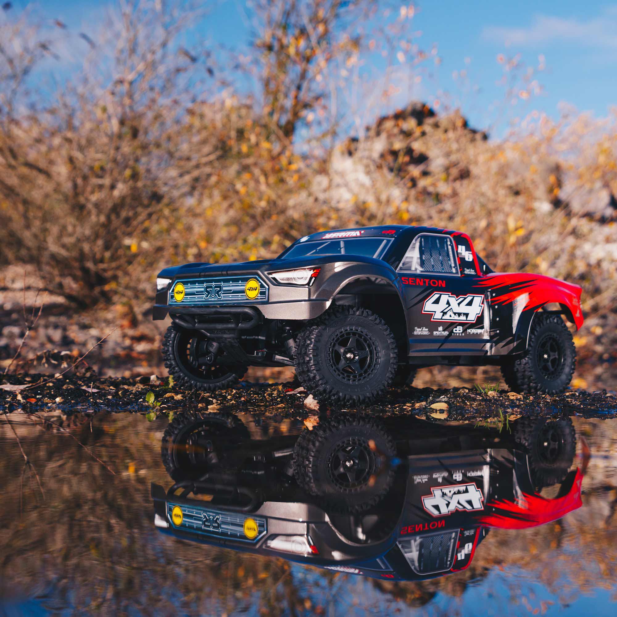 ARRMA SENTON 4X4 セントン ショートコーストラック ラジコン Amazon.co.jp: ARRMA 1/10 SENTON 4X4 V3 MEGA 550 つや消しショート