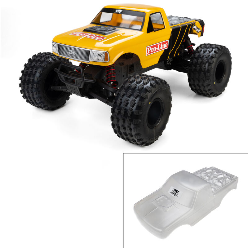 Pre-Cut Brunt Clear Body: ARRMA QUAKE 223S