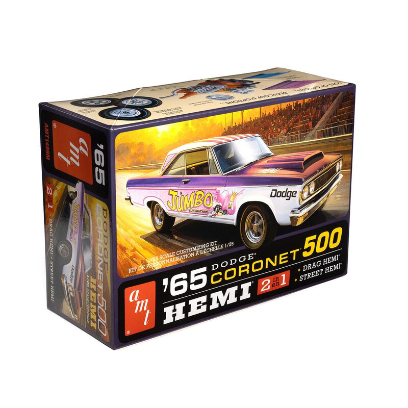 AMT 1/25 1965 Dodge Coronet 500 Hardtop HEMI Model Kit