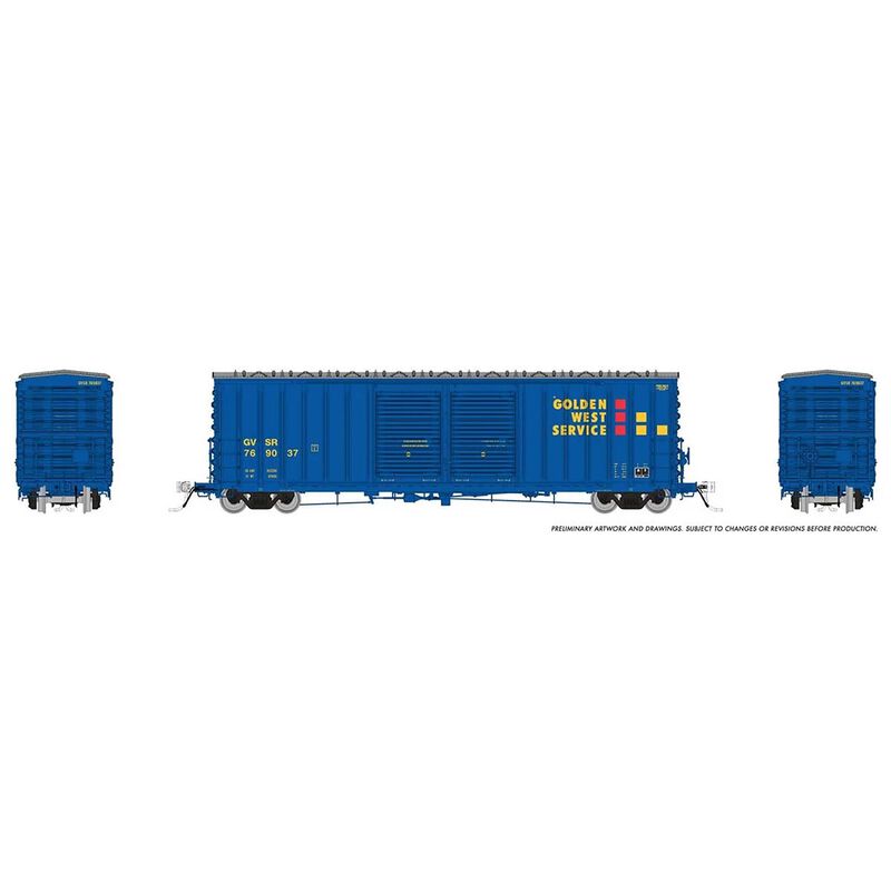 HO PCF B70 Boxcar Golden West Galveston (6)