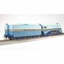 HO Blue Goose Locomotive with Paragon4, ATSF #3460 (on tender)