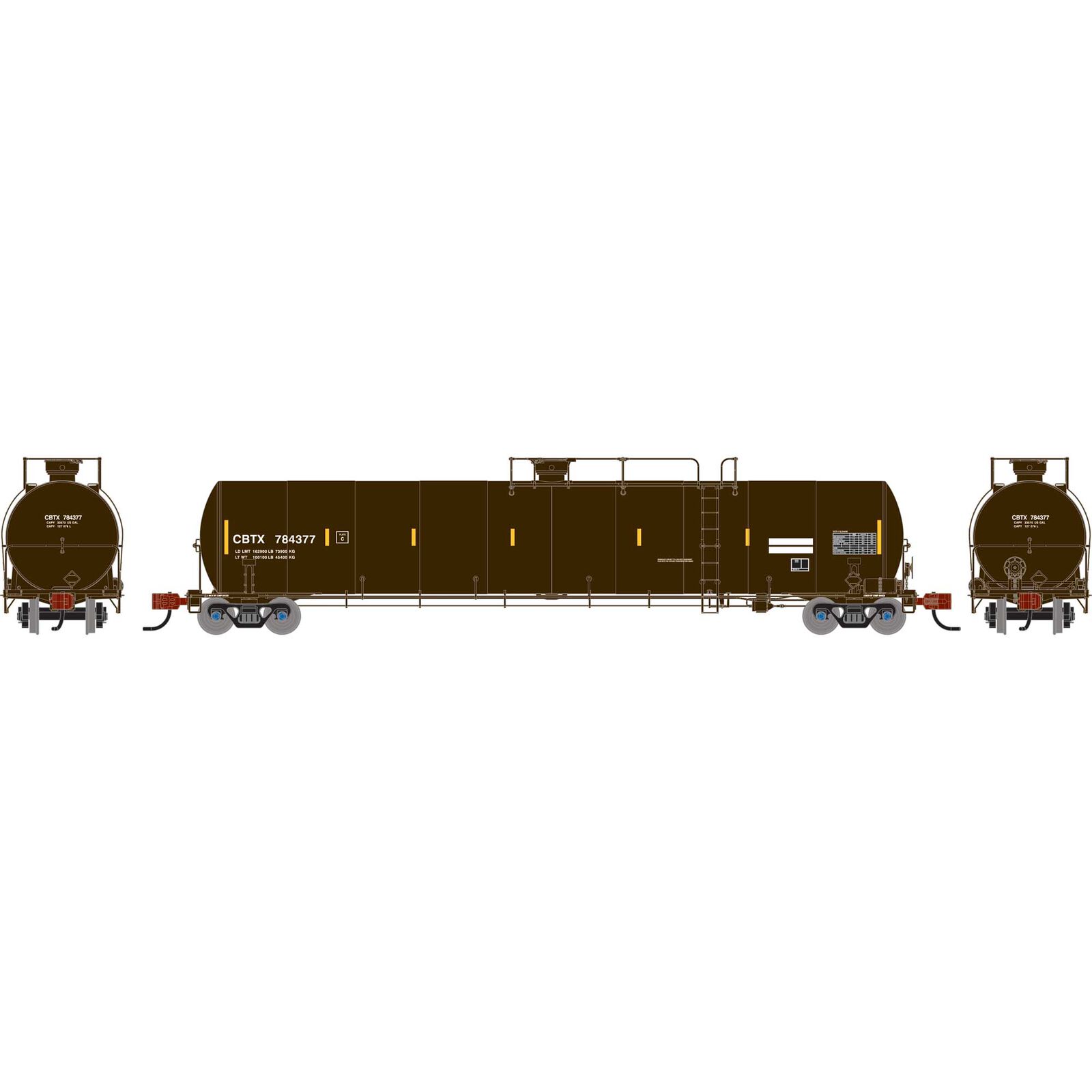 N UTC 33K LPG Tank Car- Late, CBTX #784377