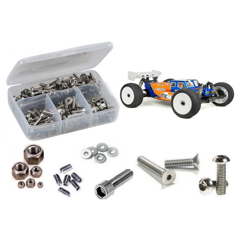 Stainless Steel Screw Kit, 1/8 Tekno NT48 2.0