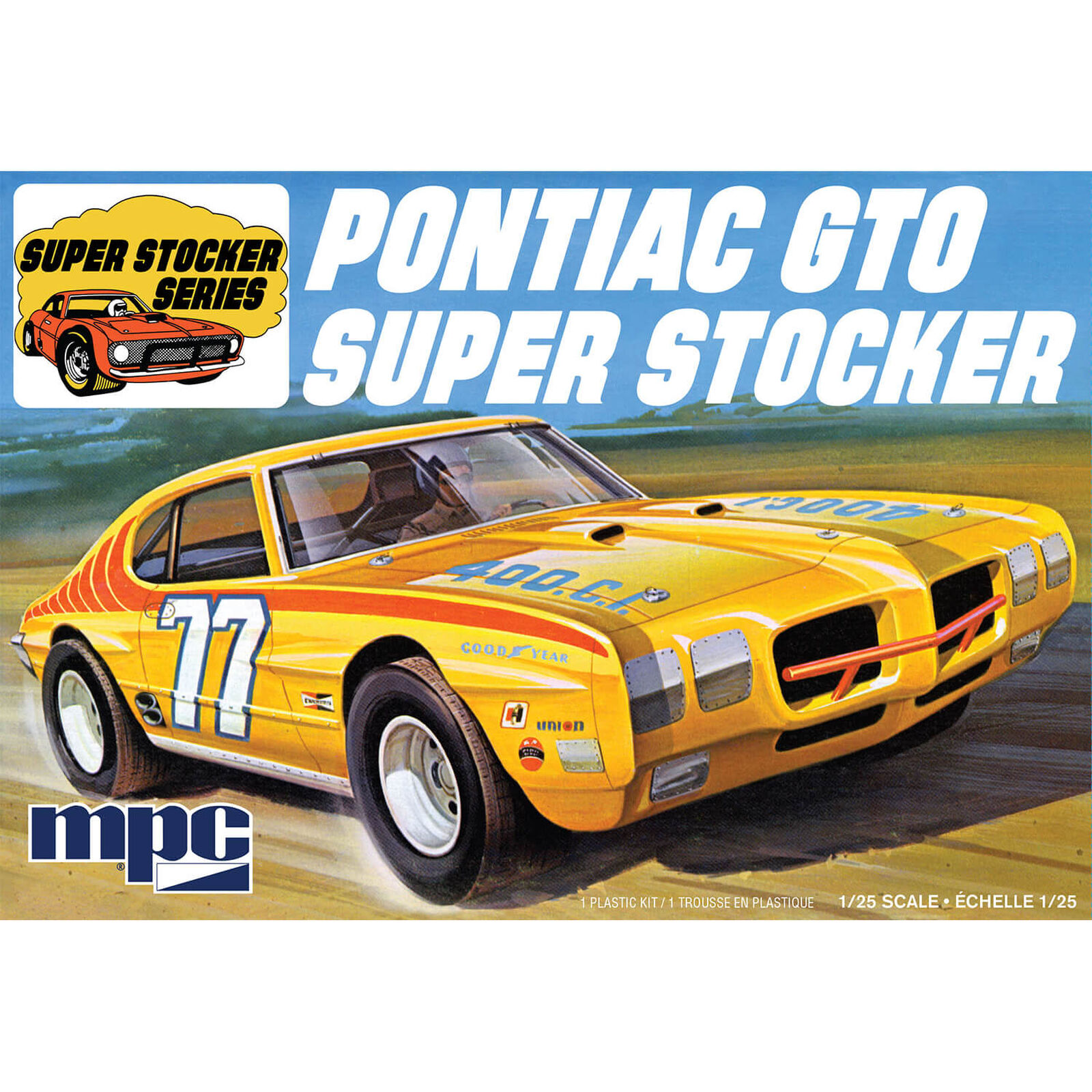 1/25 1970 Pontiac GTO Super Stocker Model Kit