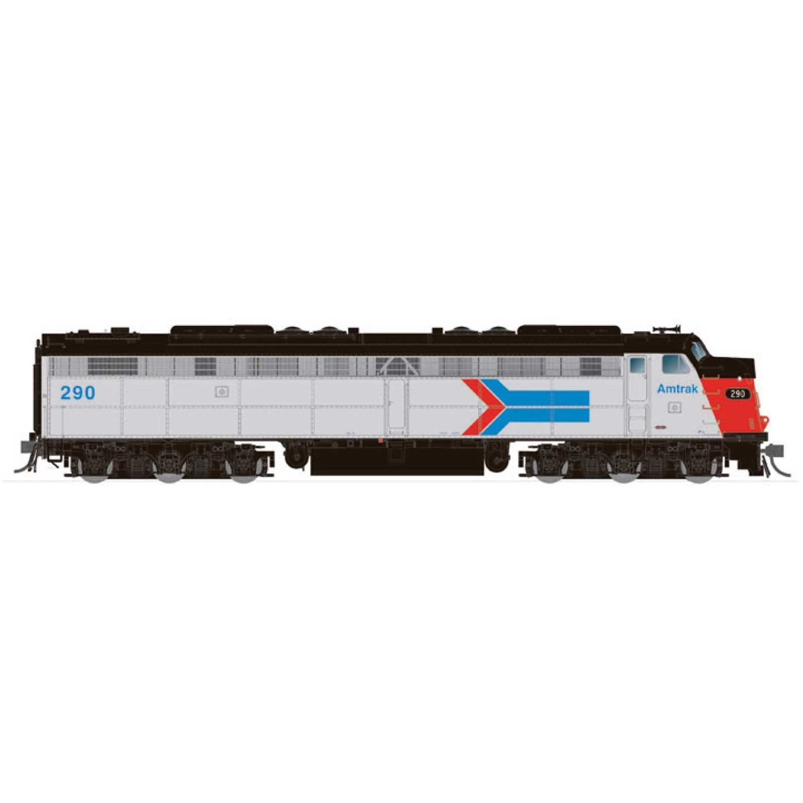 HO EMD E8A (DC/Silent): Amtrak - Phase 1: #296