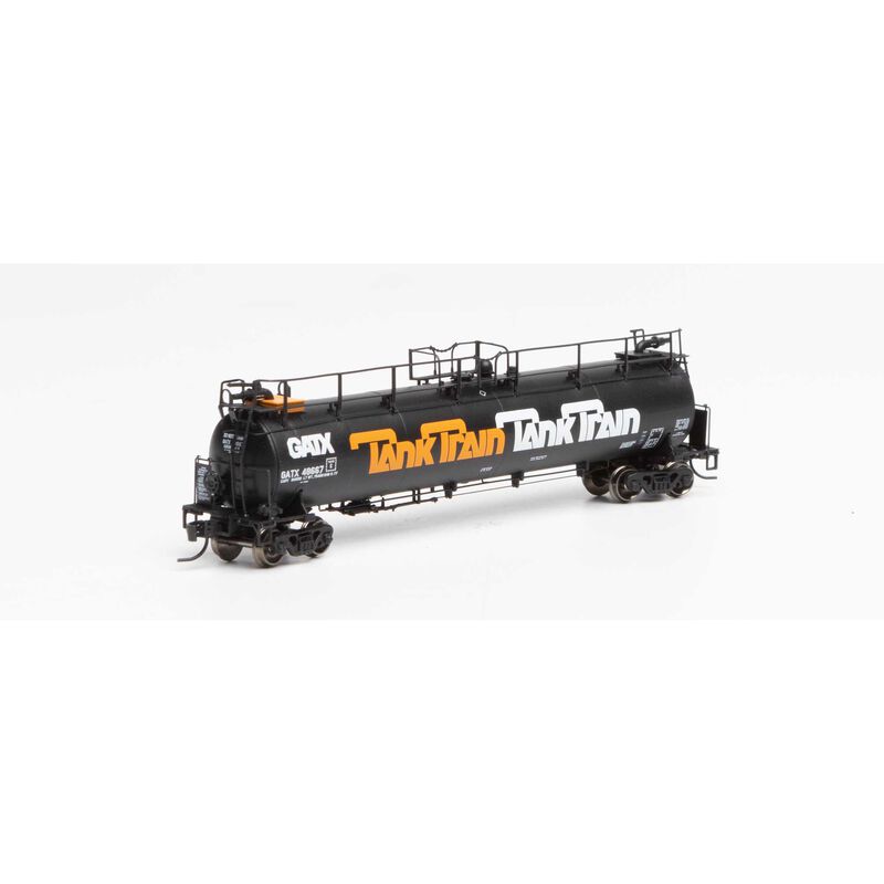 N TankTrain Intermediate,GATX/Orange Letter #48667