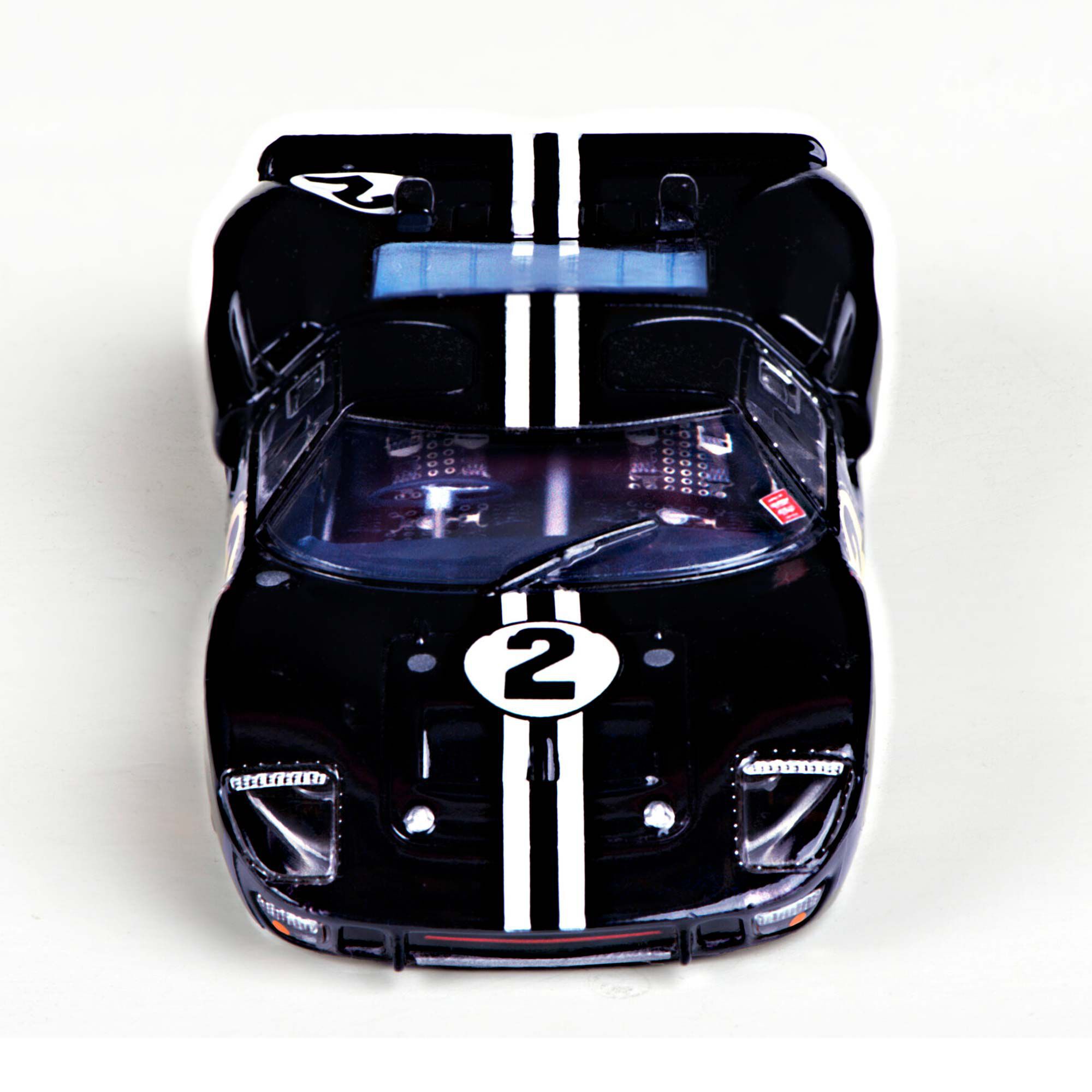 AFX/Racemasters HO Ford GT40 Mk.II #2 Mega G+ Slot Car, Nightmist