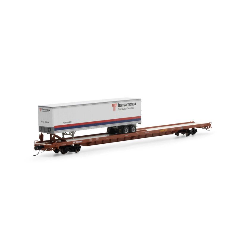 N F89-F Flat with Trailer, KCS #8580