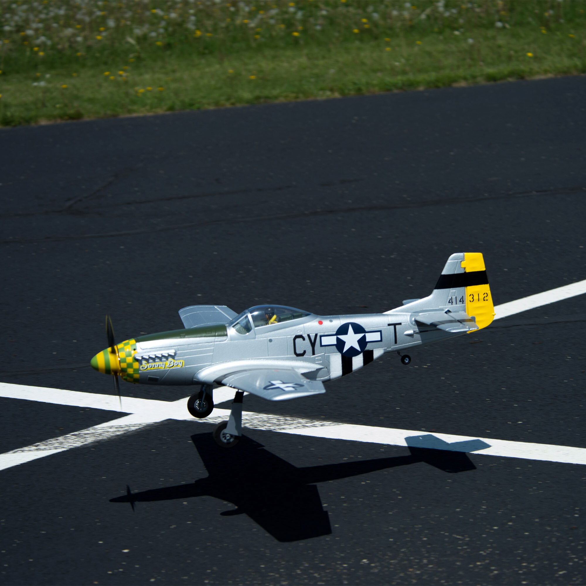 Force RC P-51D Mustang 1.1m PNP | Tower Hobbies