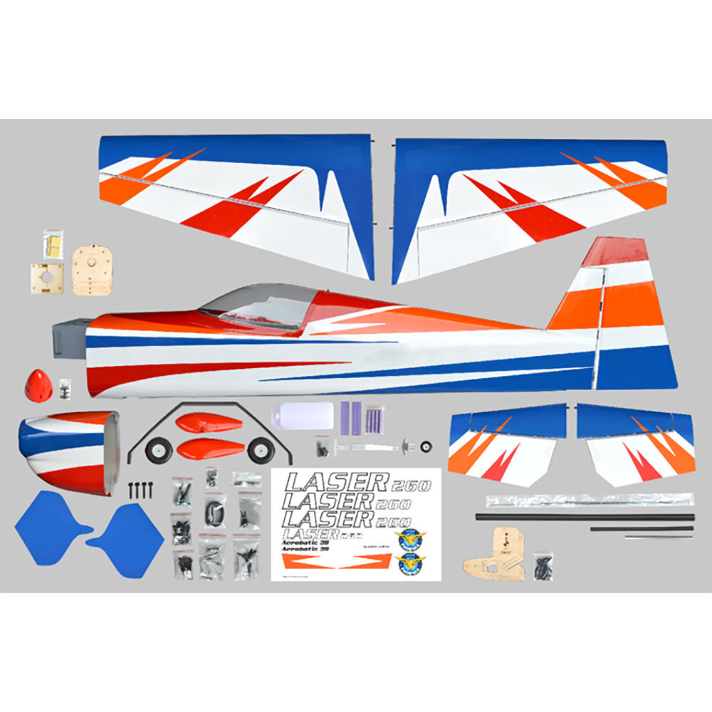 Phoenix Model Laser 260 Aerobat 70cc ARF 88.6