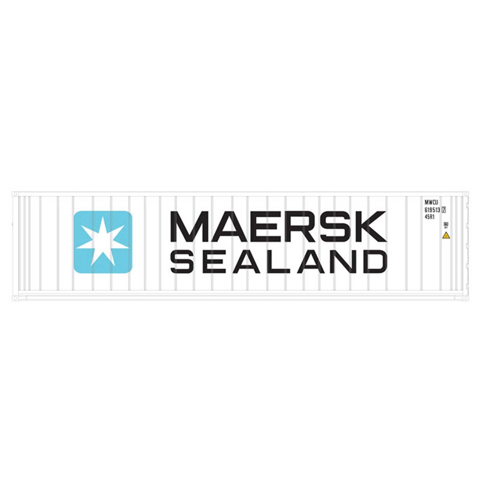 O 40' Reefer Container Maersk-Sealand