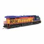 N GE ES44AC, CSX 1973, Chessie System Heritage Paint, Paragon4 Sound/DC/DCC