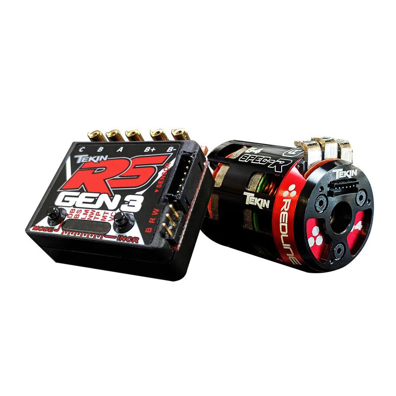 RS Gen3 ESC/21.5T Gen4 SpecR Sensored Brushless Motor System