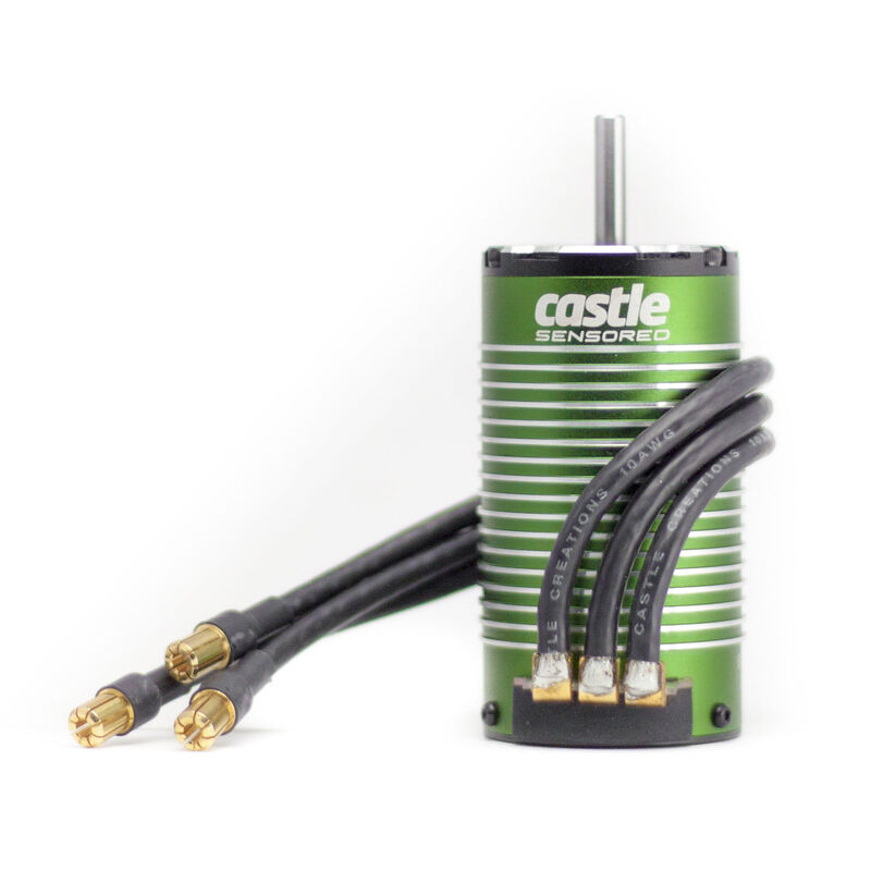 1/8 4-Pole Sensored Brushless Motor, 1515-2200Kv: 6.5mm Bullet