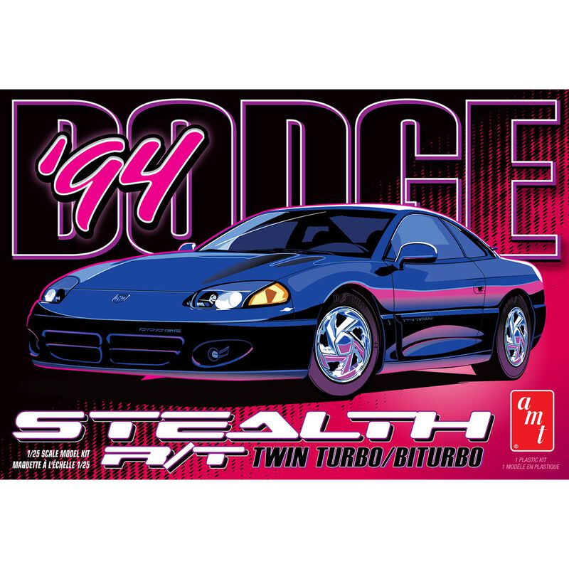 AMT 1/25 1994 Dodge Stealth R/T Twin Turbo Model Kit