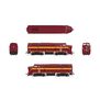 HO RF-16 Sharknose Locomotive A DMIR 728 Maroon & Yellow