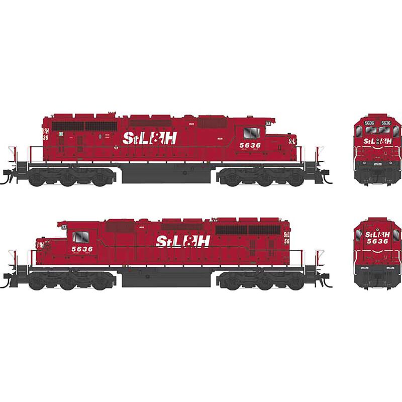 HO GMD SD40-2 Locomotive, 5636