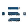 HO EMD F7 Locomotive A/B Set, MP 587 / 587B, Eagle Scheme with Paragon4