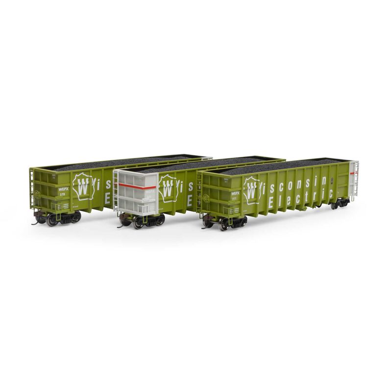 HO RTR Thrall High Side Gondola with Load, WEPX #3(3)