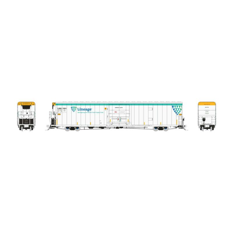 HO Greenbrier 7780cuft Reefer: Lineage: 6-Pack
