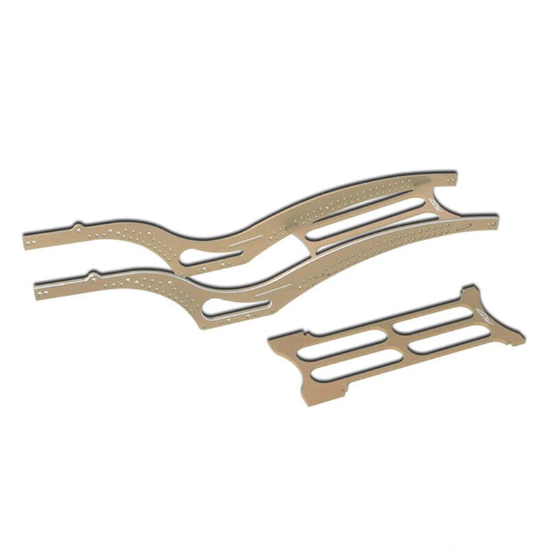 Scythe Aluminum Rail Frame, Beige: SCX24 Jeep Gladiator
