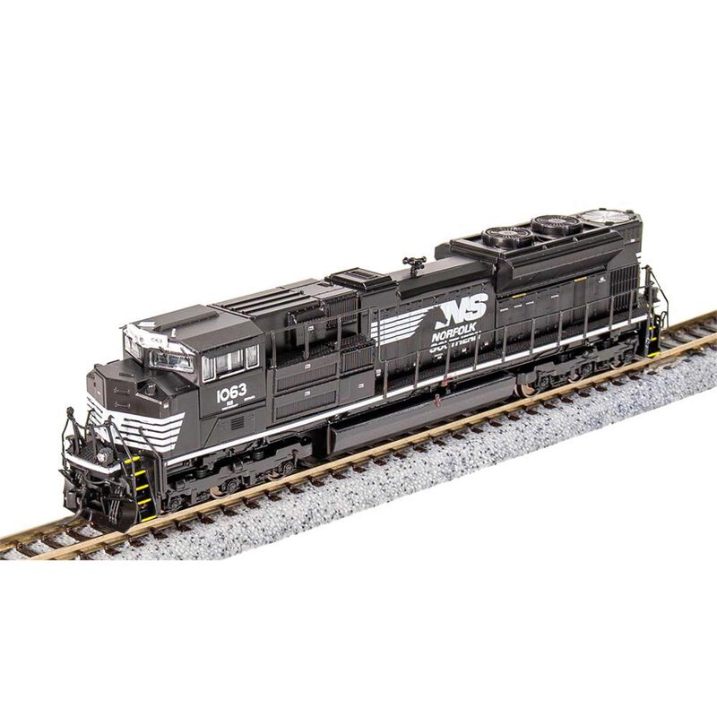 N EMD SD70ACe Black & White with Paragon4, NS #1063