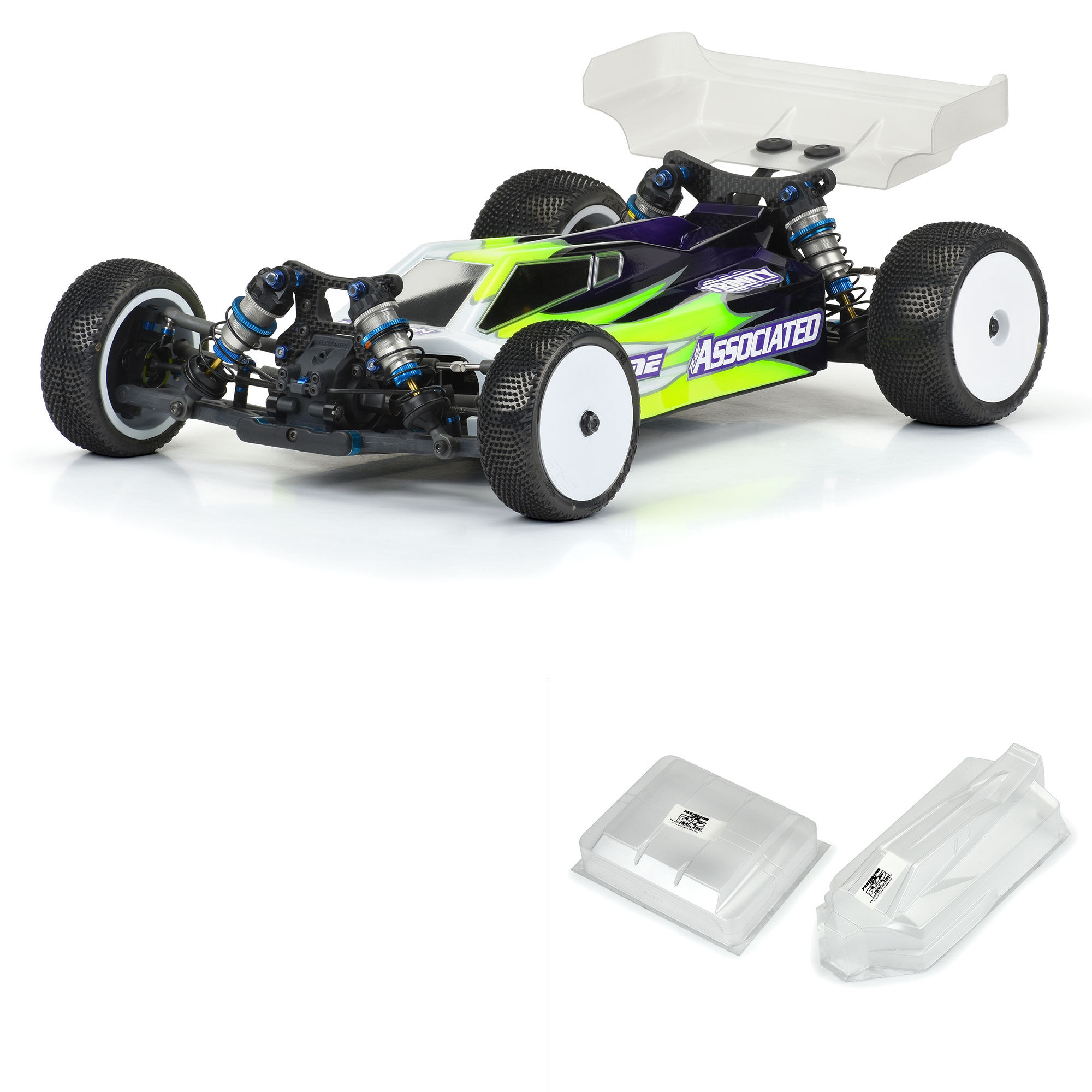 Pro-Line Racing 1/10 Sector Light Weight Clear Body: AE B74.2