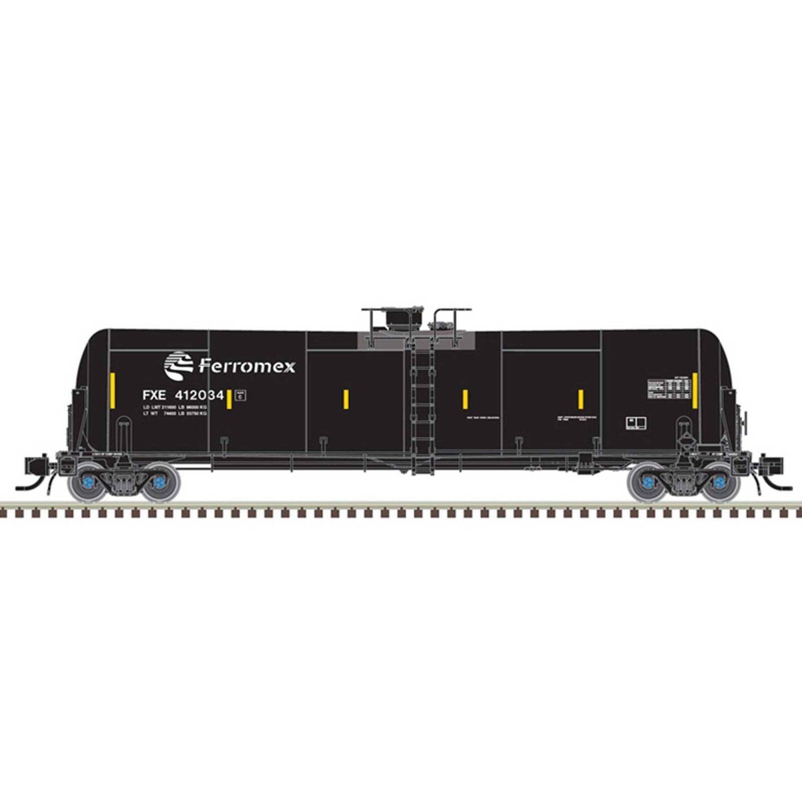 Oil Tank Car Ferromex+ 412048